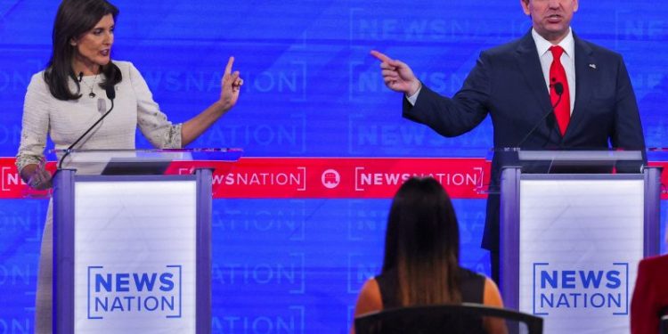 “Showdown! 5 Highlights from Haley and DeSantis’ Dueling Town Halls